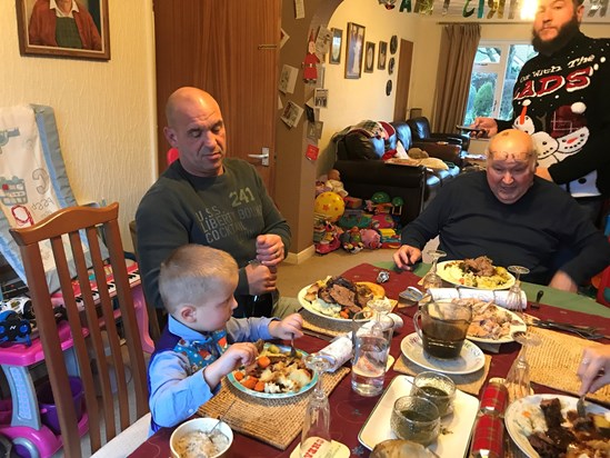 Christmas Lunch at Dads house 25 December 2021