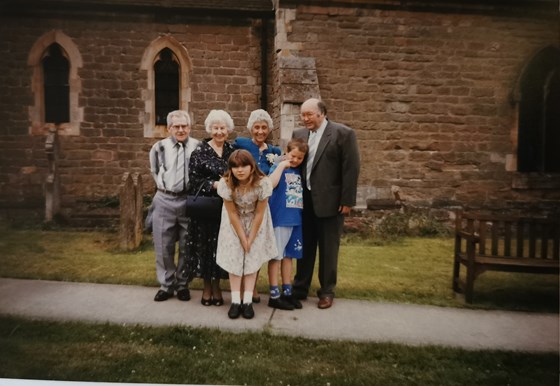 Family Wedding Ollerton 1991