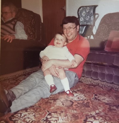 Dad and Claire 1982