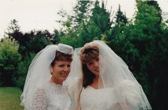 Mother and Daughter - Shared Wedding Anniversaries