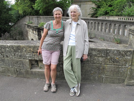 With Walter's Mum in Bath