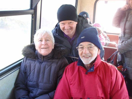 February 2012 - Center Parcs- Longleat Safari bus