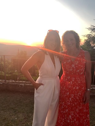 Sunset in Castellina in Chianti - shine like T ??