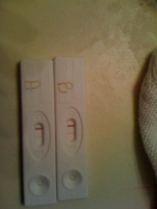 My positive tests. <3