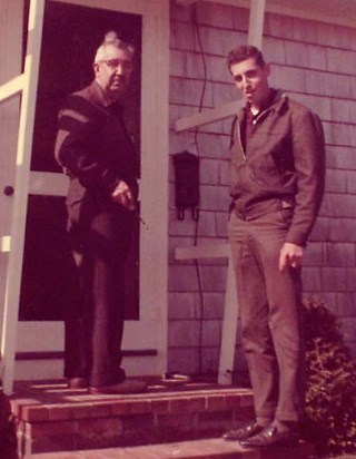 Paul and Papa the 60's on Cape Cod