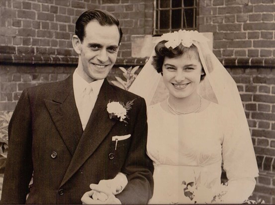 Joan and Bob's Wedding, June 1958