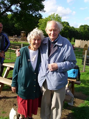 family picnic 2005 with her much loved older brother Bill