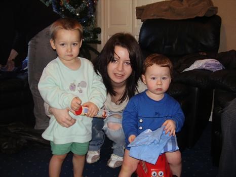 Me with my two boys Derren & Robbie at Xmas 2007