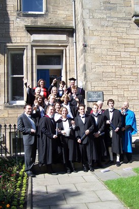 Graduation, St Andrews, June 2007
