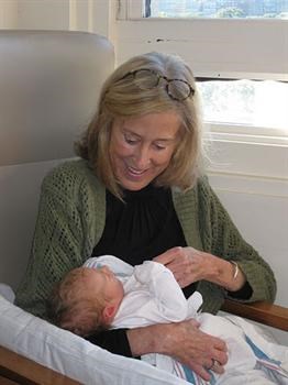Kate meets her grandson