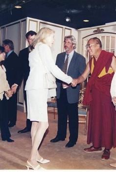 With Dali Lama (and Richard Gere)