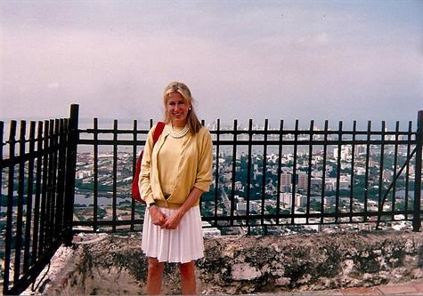 Kate in Cartegena 1992