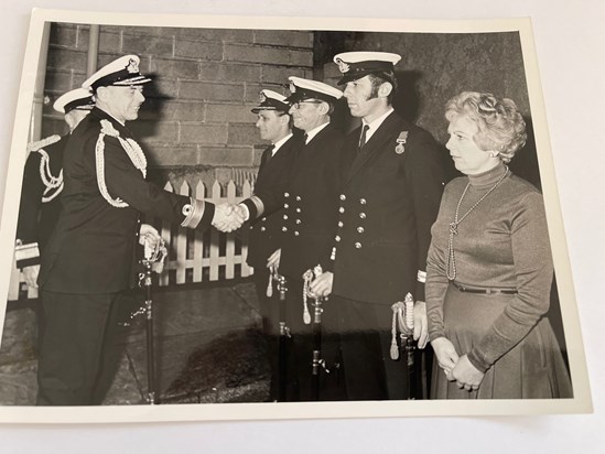 Mum and Lord Mountbatten!