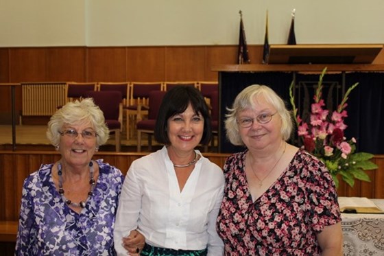 Me Mum and Pam at her celebration of recovery