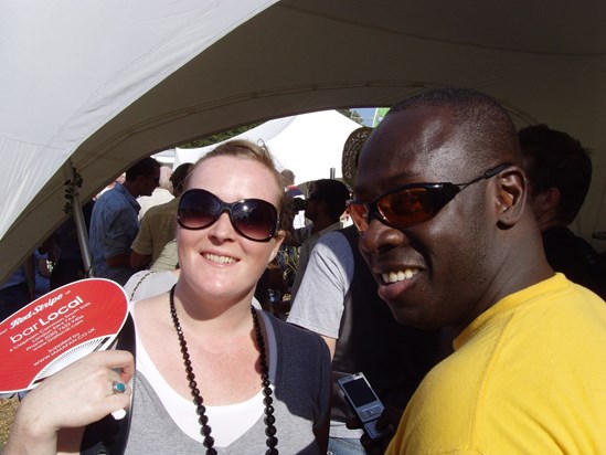 Christiane and Frank - London SW4 Festival, 2007