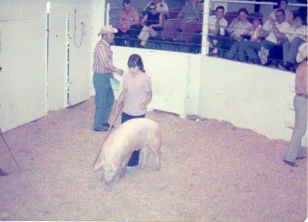 Robyn at The Dalles Auction - June 1975