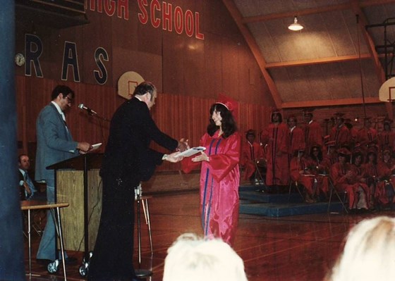 Receiving High School Diploma