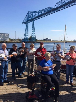 Wonderfully supported by members of the George Formby Society! It's high... Very high...