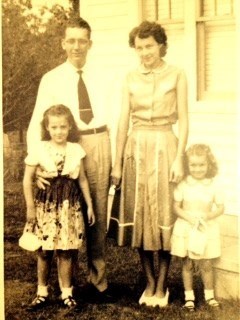 Tom and Ruth with Margaret and Carolyn