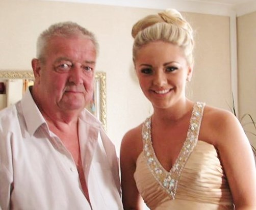 Me with Grandad before my Prom