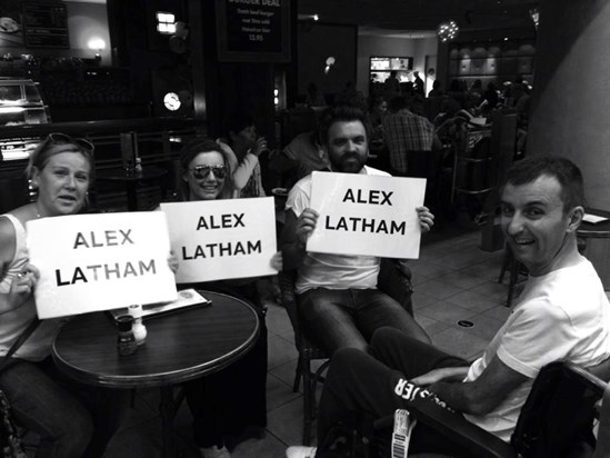 Summer 2014, Trip to Holland. Alan, Sinéad and Sarah surprised Alex by meeting him at Amsterdam Airport.