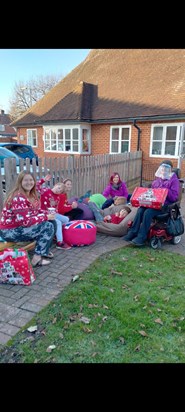 Romsey young carers Christmas party 