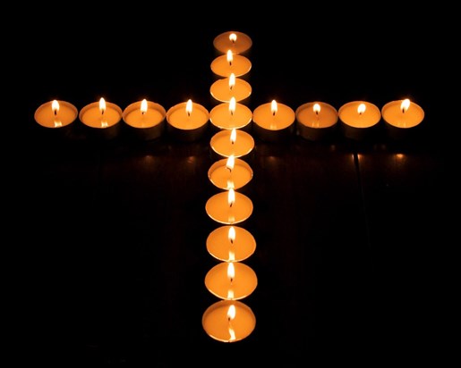 crucifix-candle
