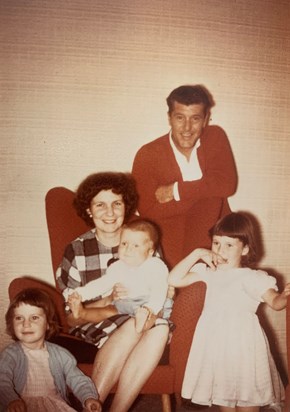 Betty & Ken with their family 1961