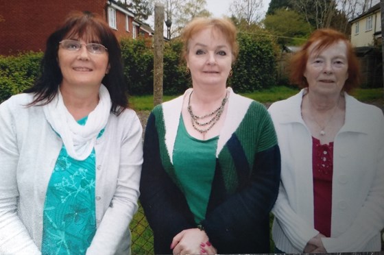 Rosemary, Claire and Patricia