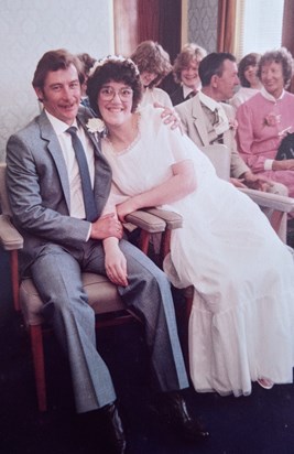 Ray and Karen's wedding - June 14th 1983