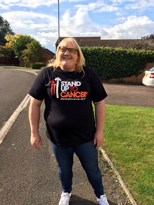 Gemma proper stood up to cancer - fighter