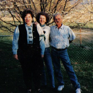 Linda, Carol and Johnny