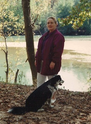 Ilma with Bella in 2000