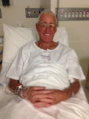 Dad in hospital 