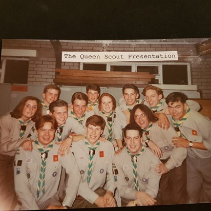 Fab memories of time at Goldenhill Venture Scouts. Such good times x