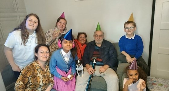 Grandad's 80th birthday.