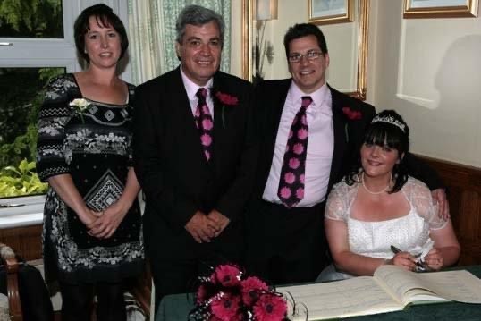 Louise at our wedding 2010 will miss you forever 💔