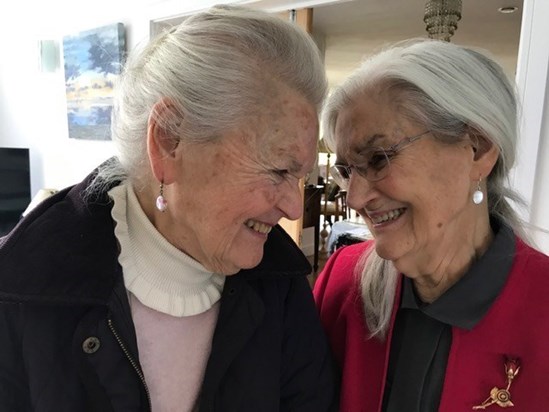 Lovely Sisters Joan & Margaret