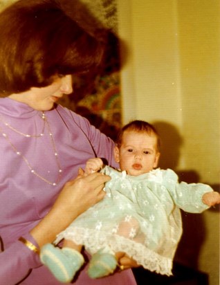 My precious Mum and me as a baby x