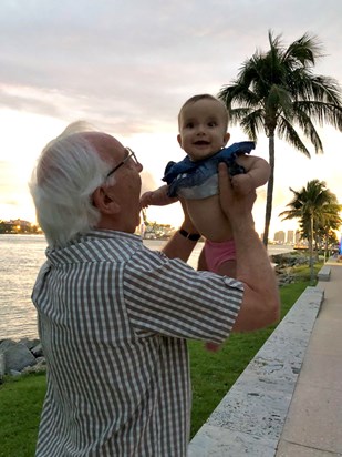 Grandad visiting Miami