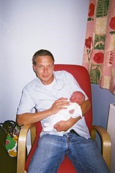 Christopher with his daddy x x x