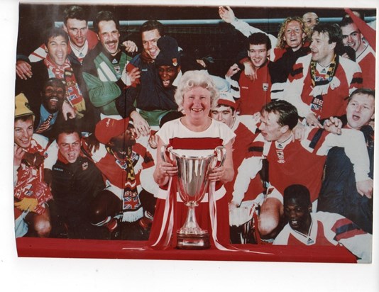 Arsenal 1994 Euro Cup Winners Cup - another trophy
