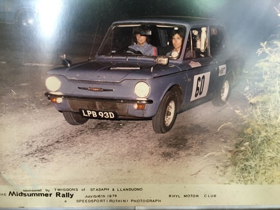 Midsummer Rally with Geoff - 1978