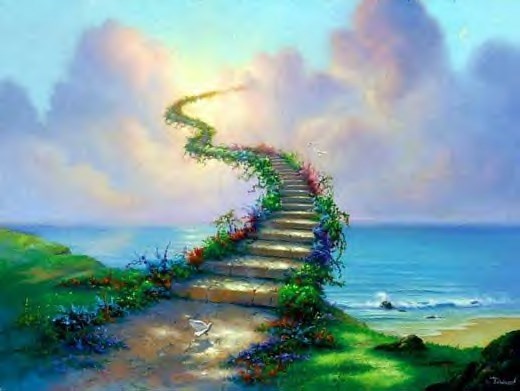 stairs to heaven visiting Faith