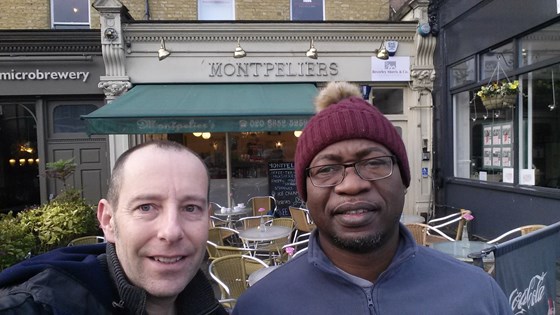 Montpelier's coffee shop, Blackheath. A regular hang out!