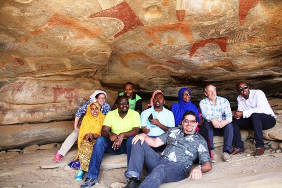 Hargeisa ,Somali Programe retreat.Las geel caves.