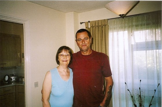 Chris & his mum