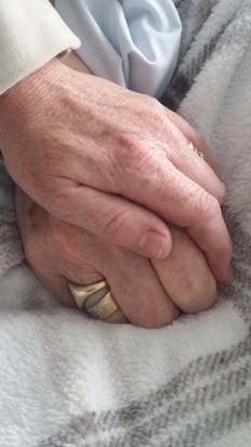 Always holding your hand Dad - Never let go - Belinda x (19th April 2015)
