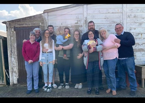 Wayne and Mary & family