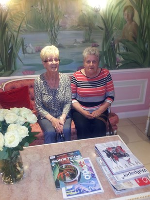 dot  n irene at the ritz london wot a lovely day we had xx